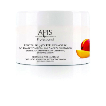 APIS Rewitalizujący peeling morski z ekstr. z mango i trawy cytrynowej 300g
